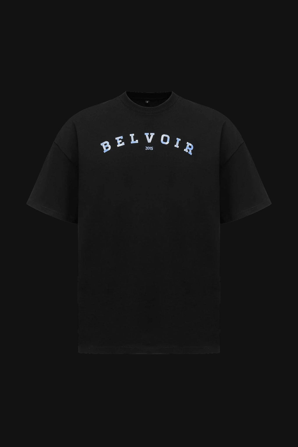 Varsity Blue T-Shirt Black