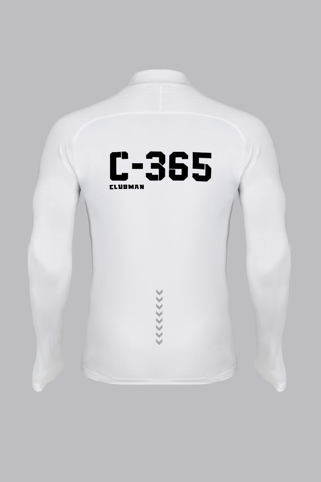 C-365 Elevate Zip Long Sleeve (Model 823303) - White