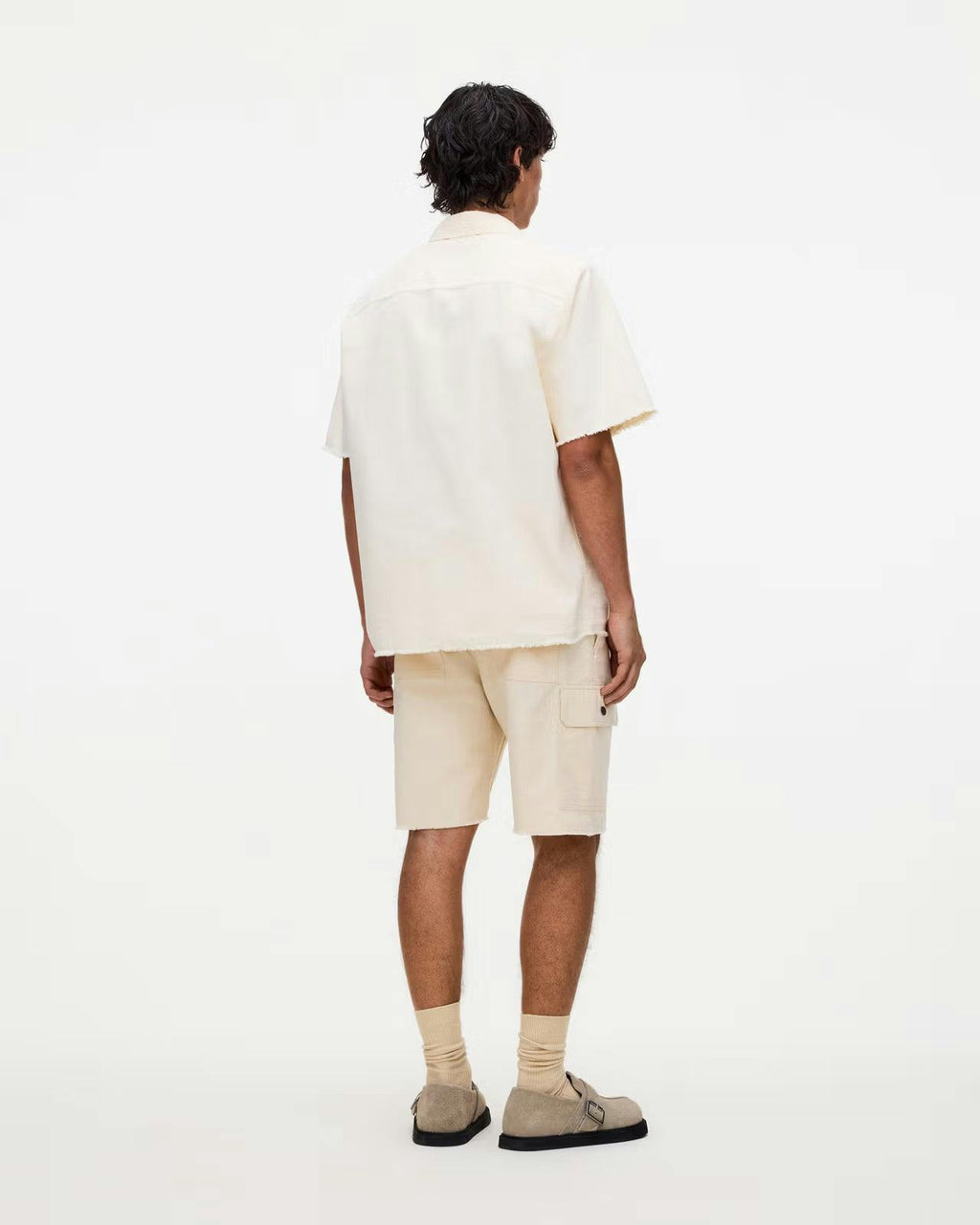 OAS Ecru Mitty Canvas Short