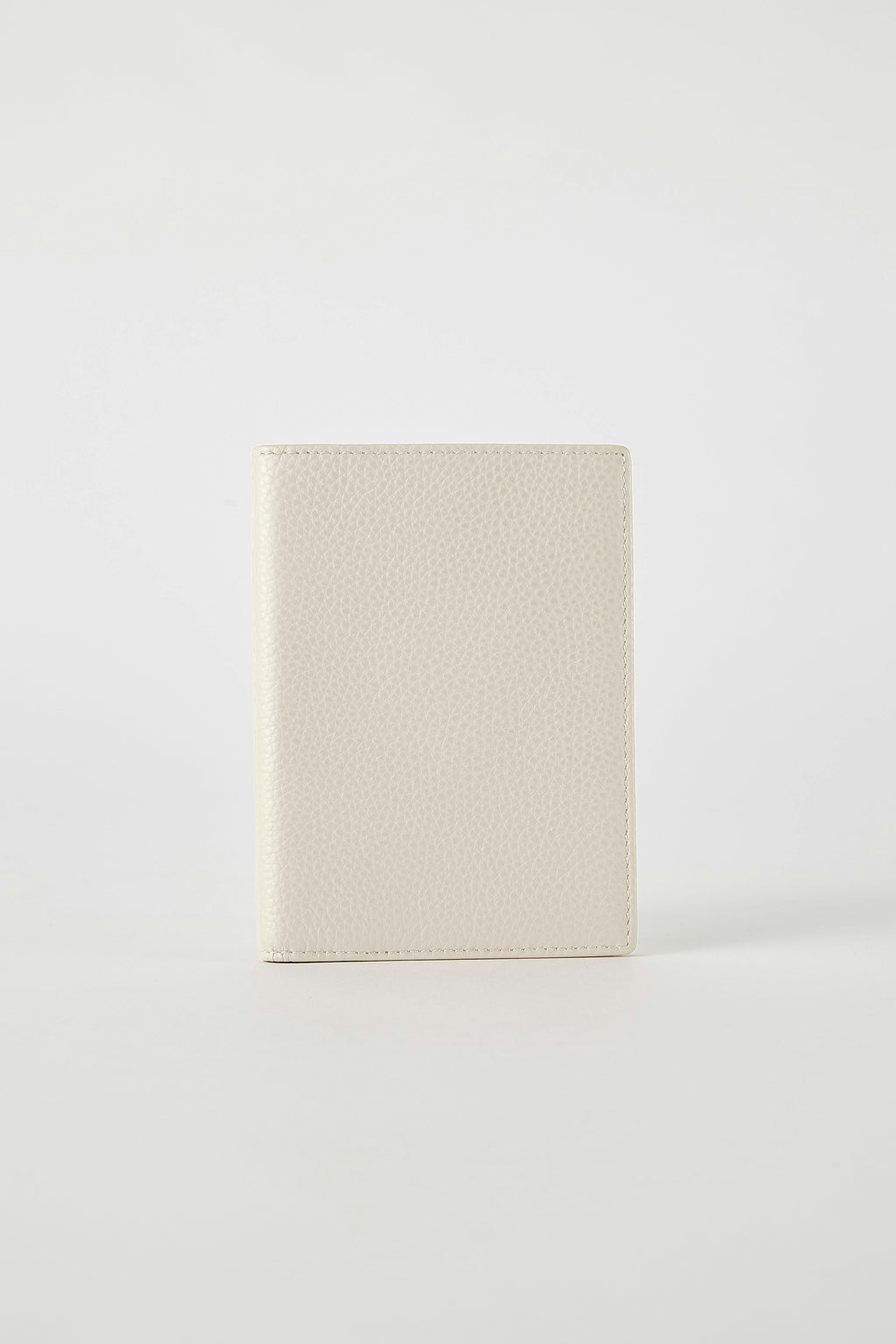 Luxury Leather Passport Wallet | White