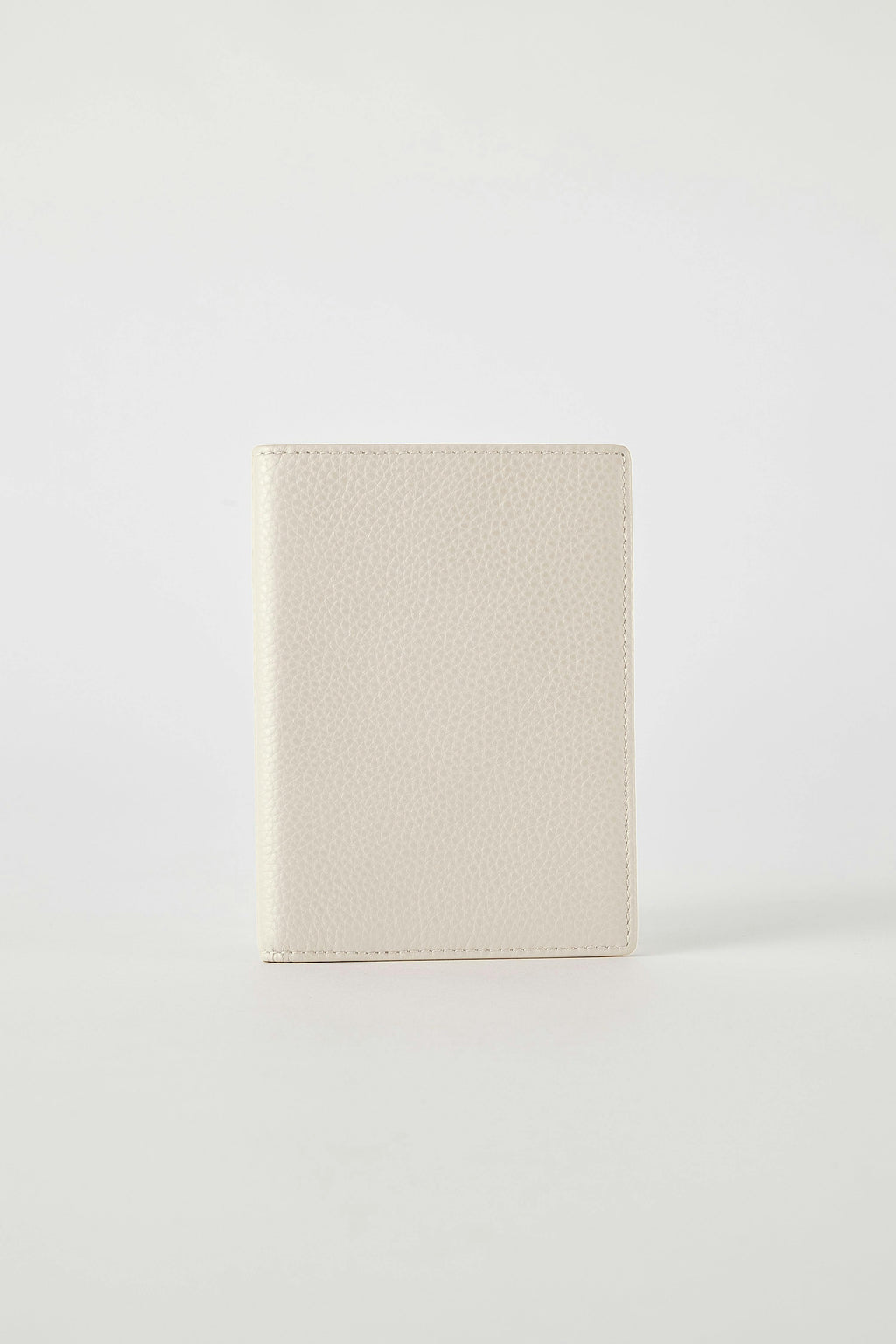 Luxury Leather Passport Wallet | White