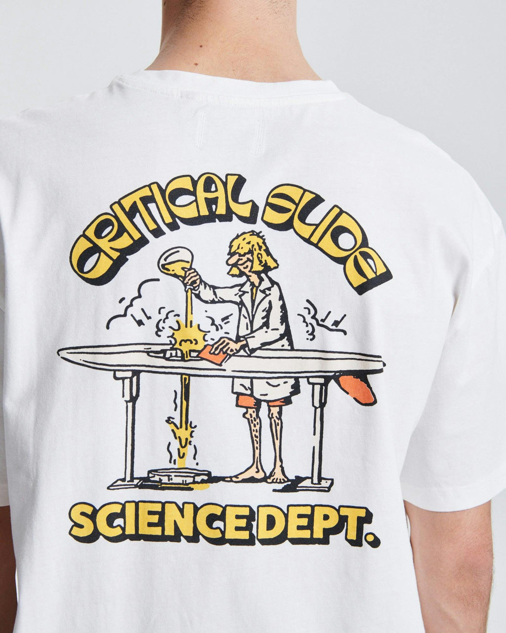 Scientist Tee - Vintage White