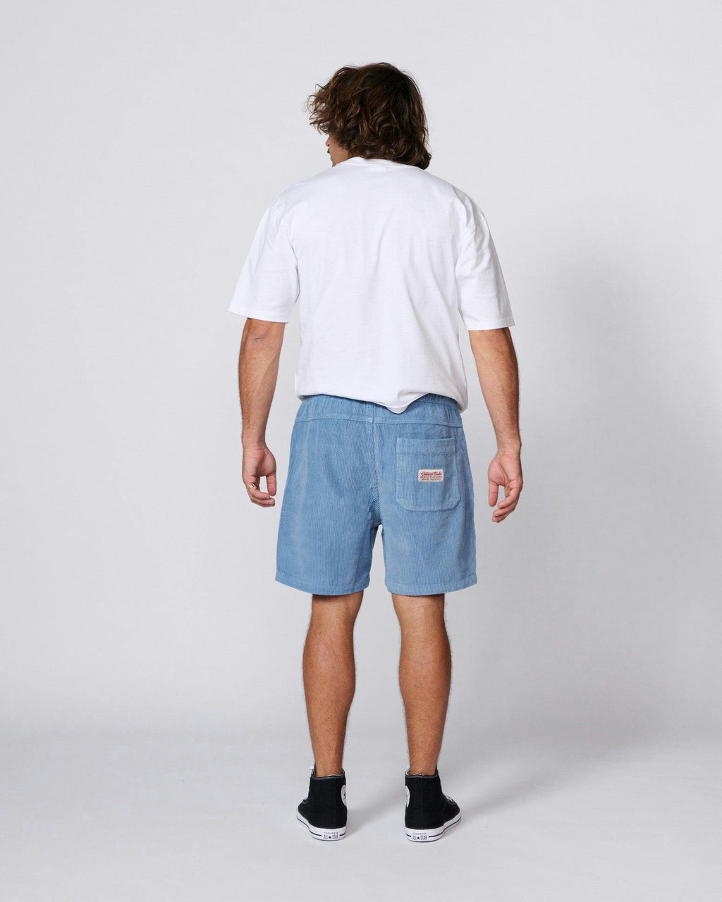 Eight Fold Cord Walkshort - Pale Blue
