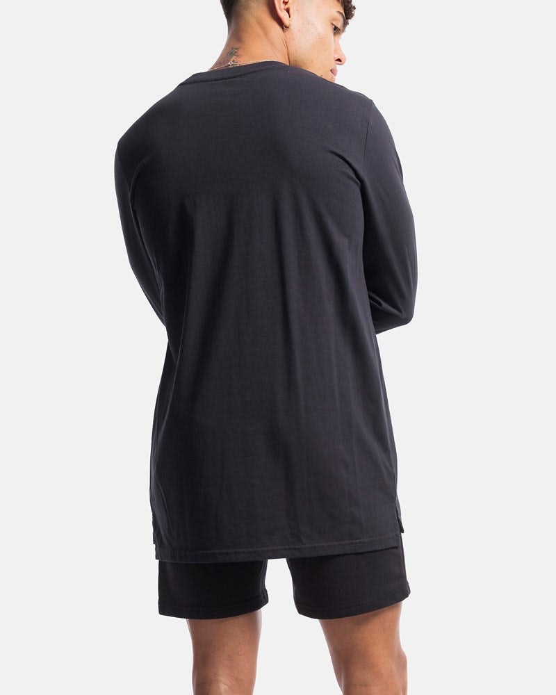 Palm Embroidery Long Sleeve Tee