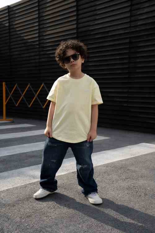 Clubman Kids "Trove" Tee - Butter