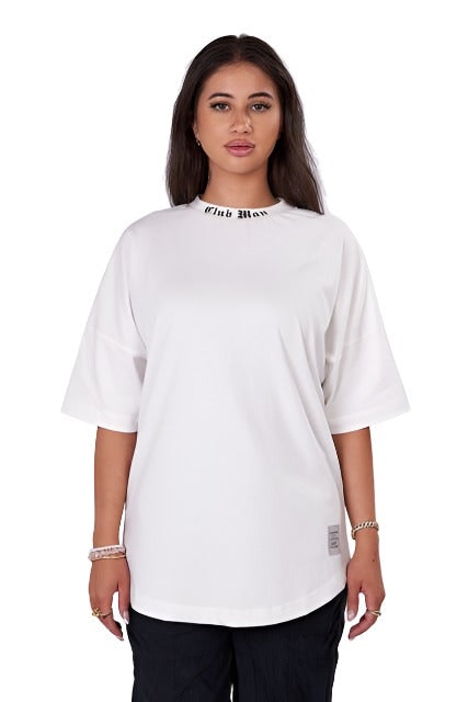CLUBMAN Oversized 'Monochrome Signature' T-shirt