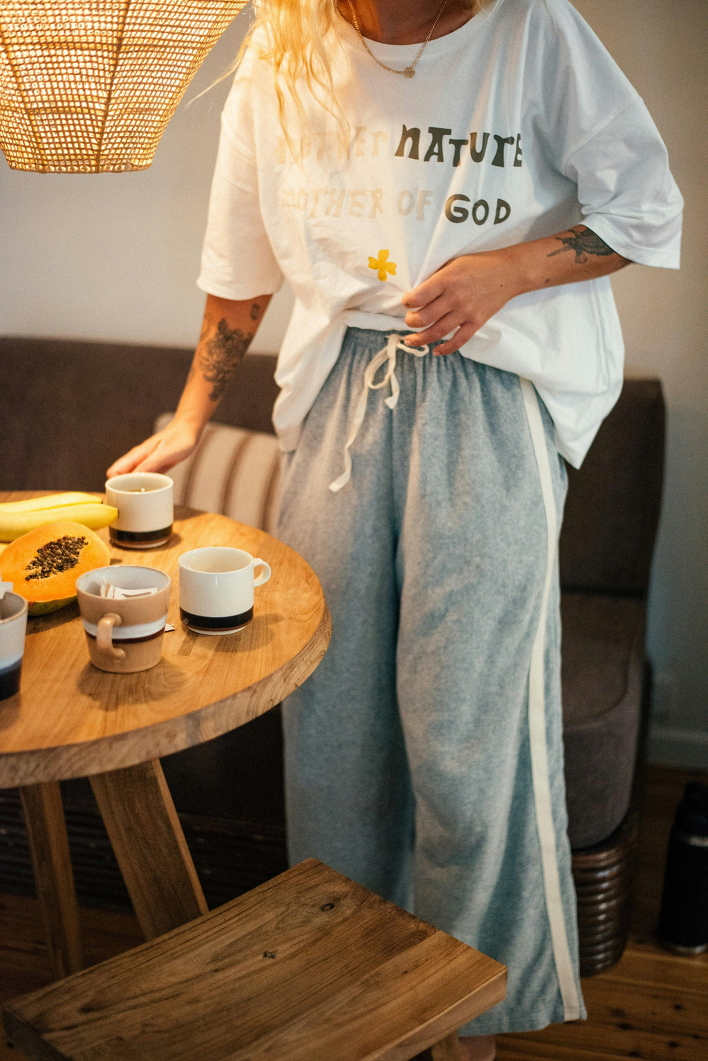 Mother of Nature Tee White