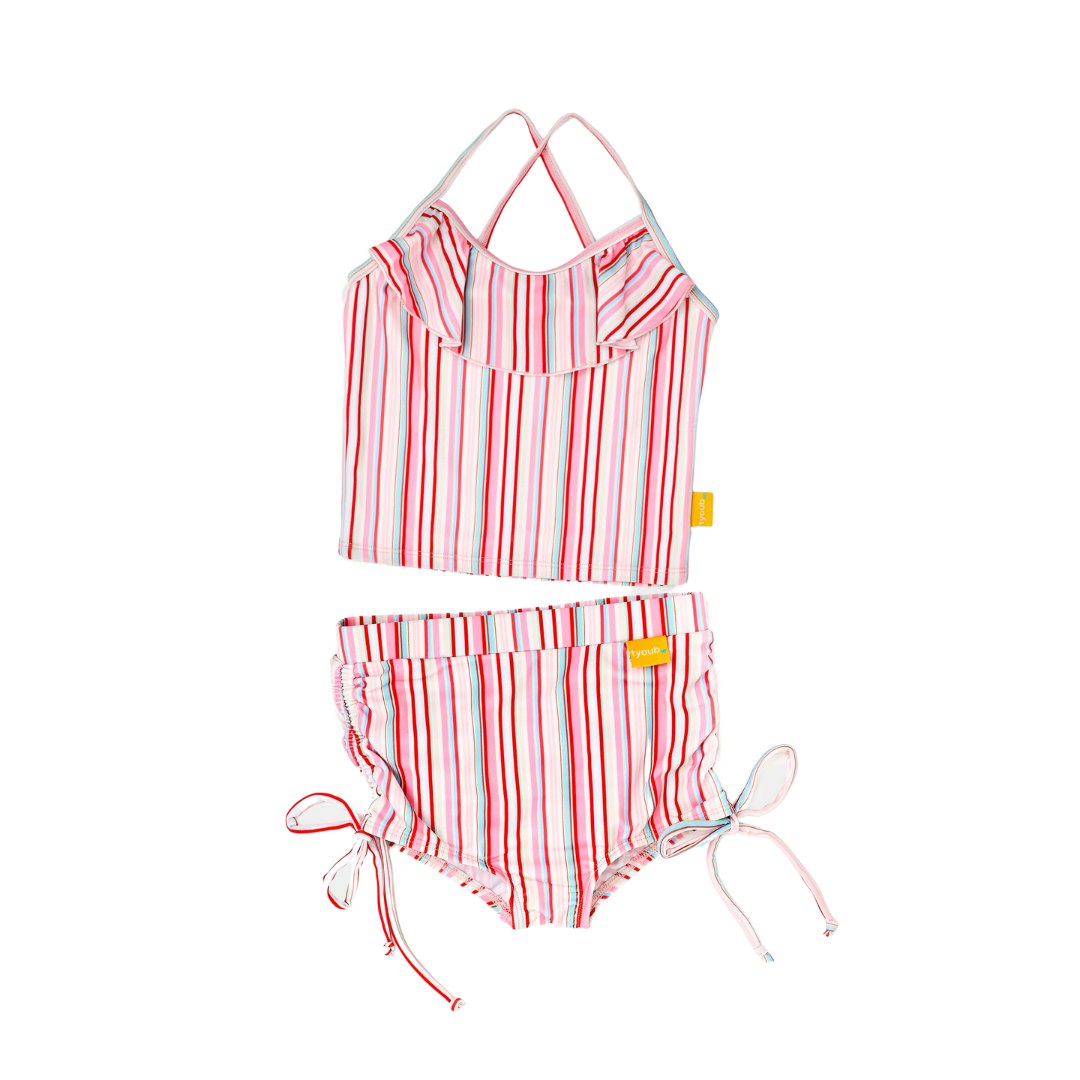 Tyoub Tankini Ruffle Set