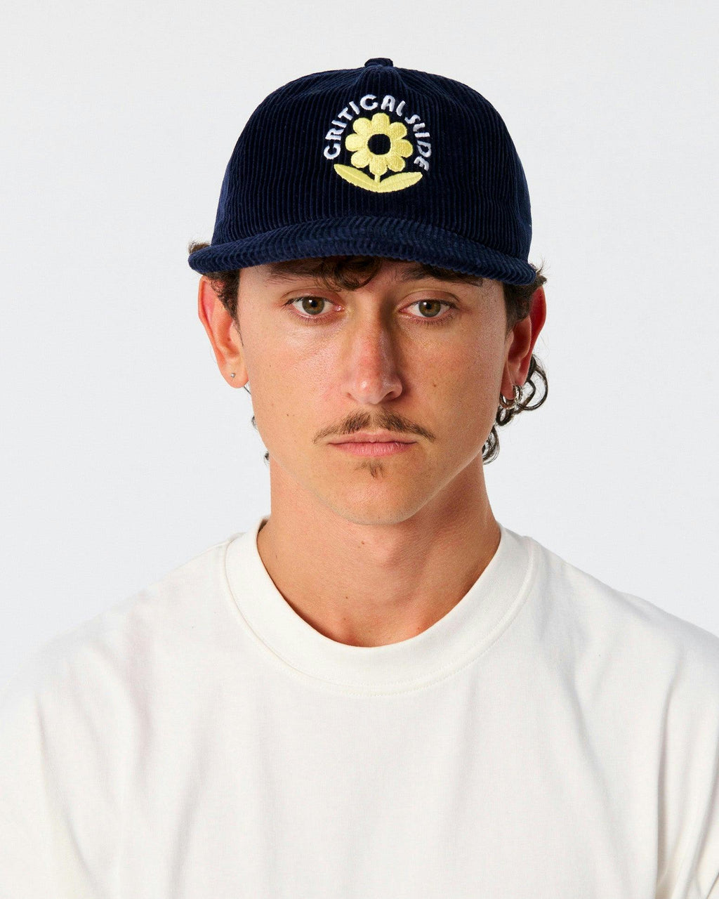Sunflower Cord Cap - Worker Blue