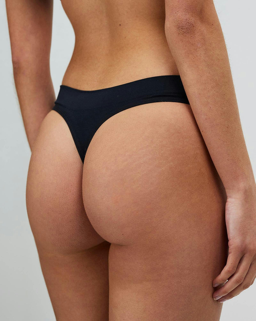 Cheeky Modal G-String Underwear 7 Pack - Black