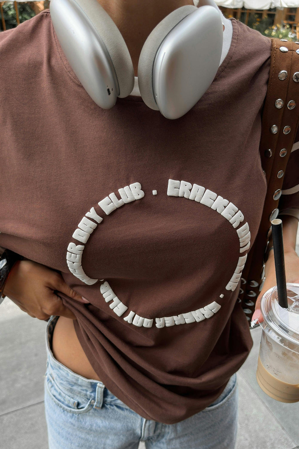 Racer Club Tee Shirt - Chocolate