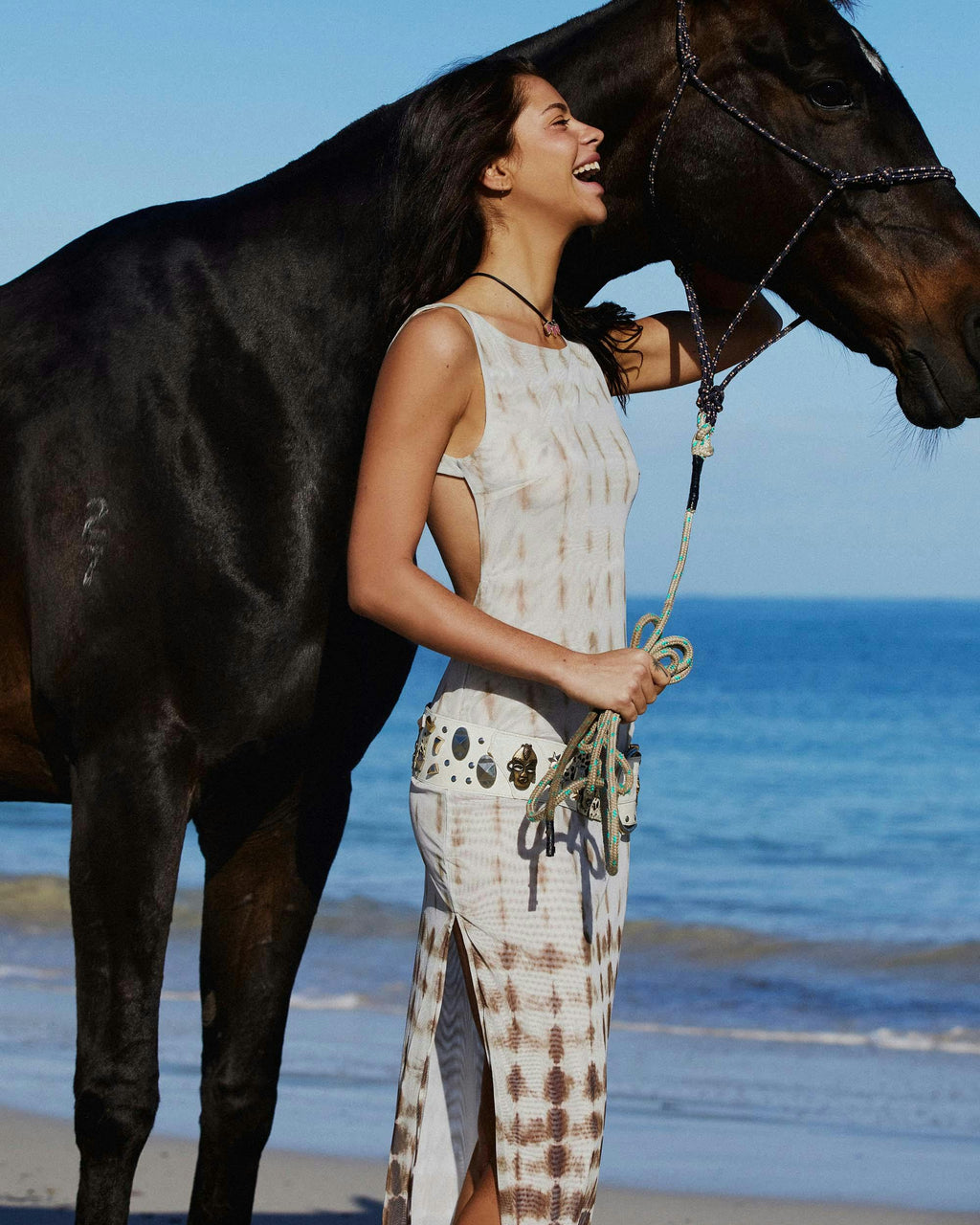 THE BACKLESS MAXI DRESS - TEXX