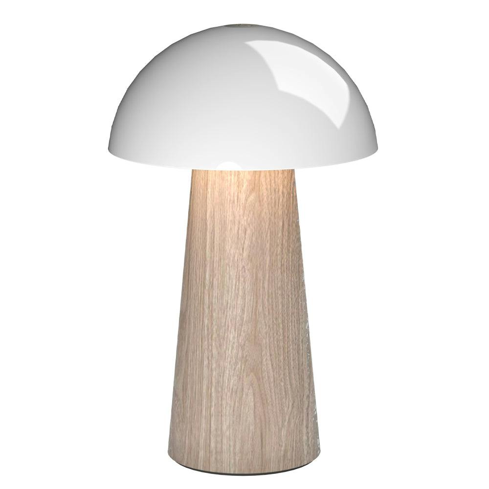 Kreafunk Bello Lamp, Portable And Rechargeable - Light Wood