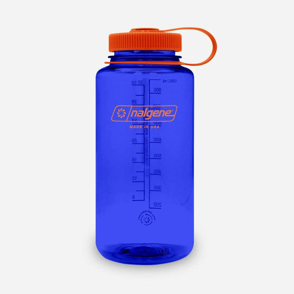 Nalgene 1L Sustain Wide Mouth Bottle in Periwinkle