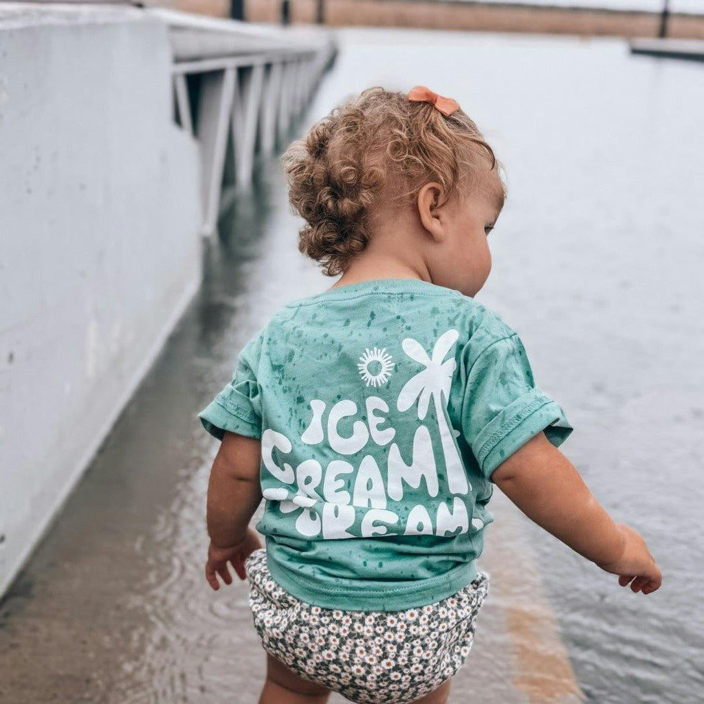 Ocean Dreams Sage Kids Tshirt