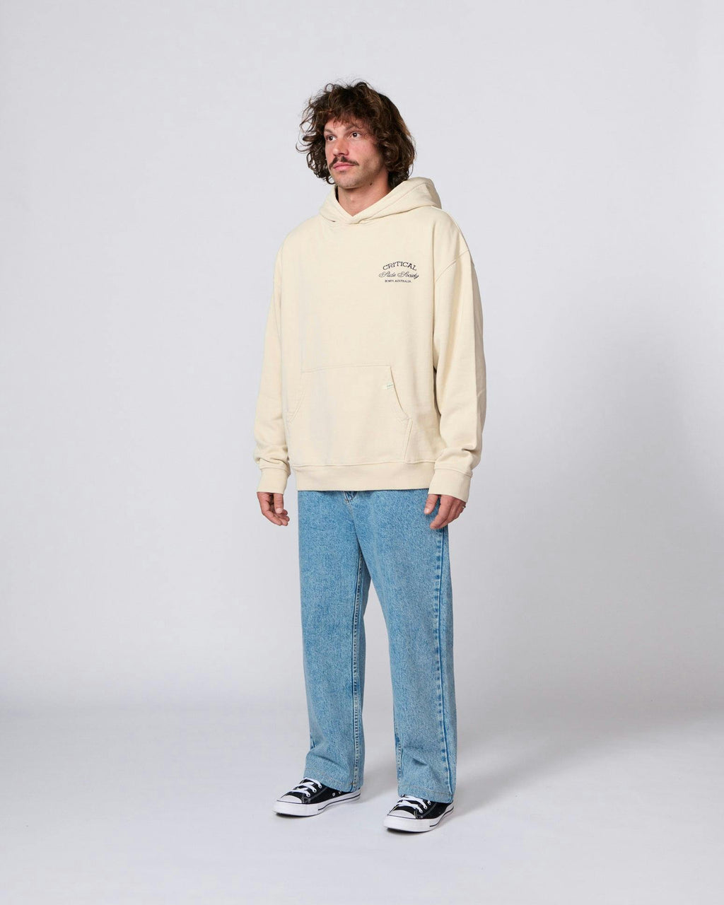 Wax Hoodie - Bone