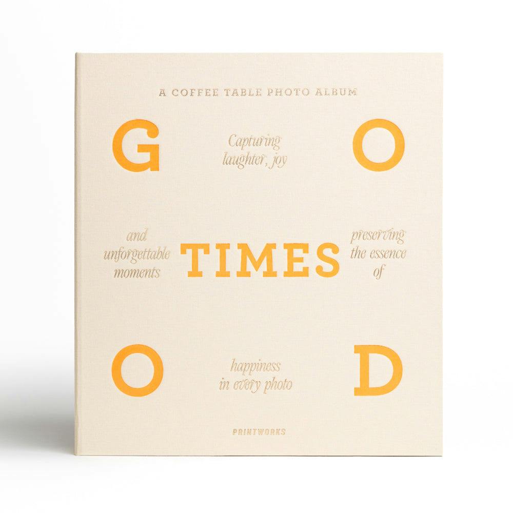 Printworks Photo Album-Good Times-Beige