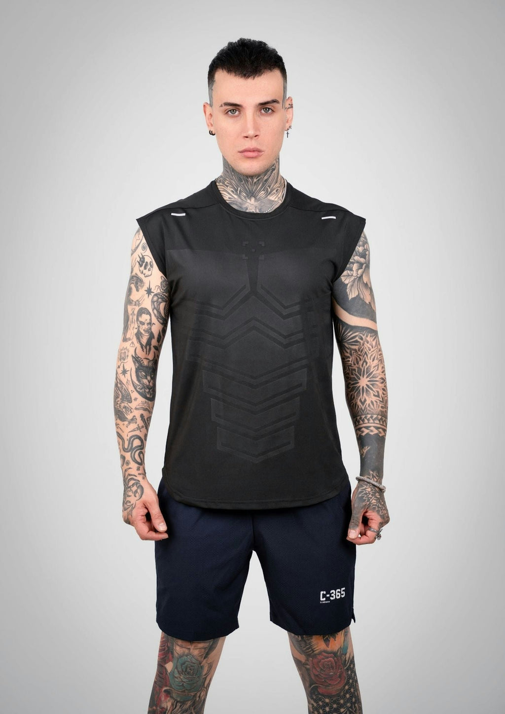 C-365 Flex Singlet (Model 323129) - Black