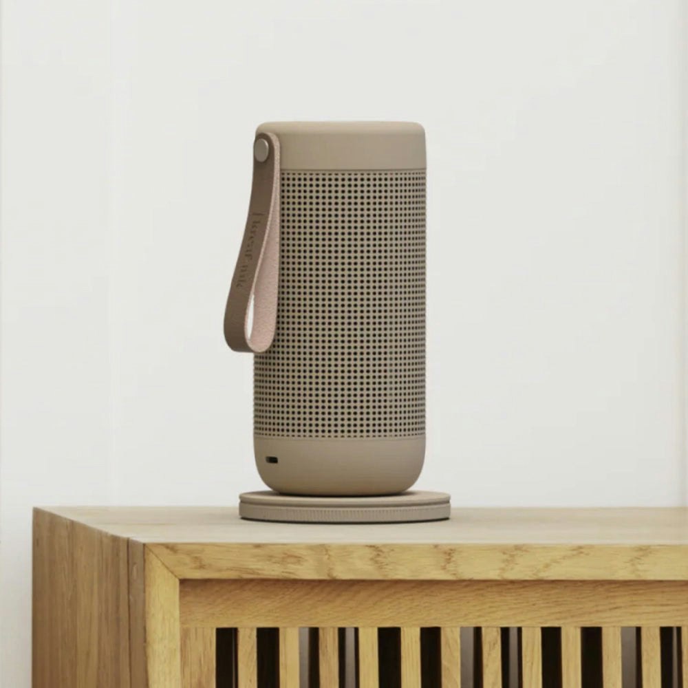 Kreafunk Acoustic Bluetooth Speaker - New Ivory Sand