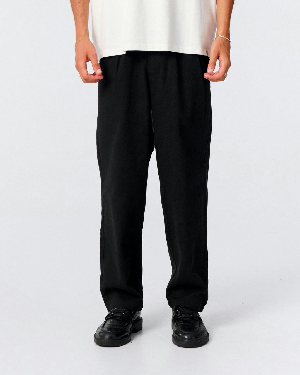 Harro Twill Pant - Black