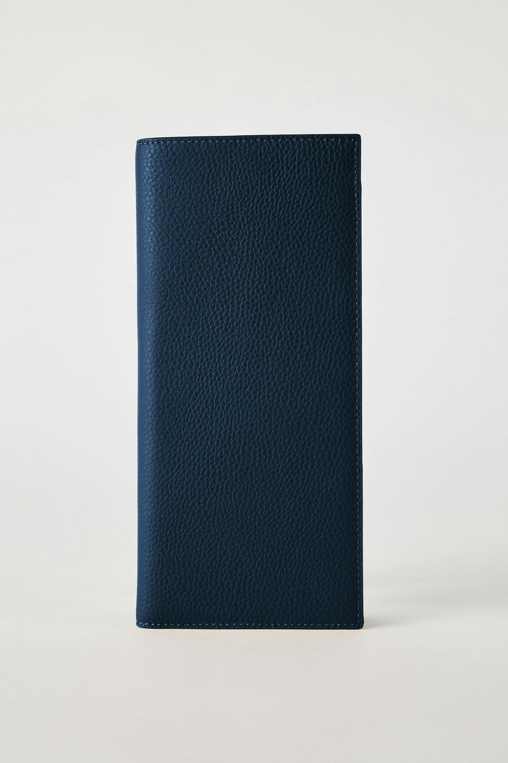 Leather Travel Wallet | Navy