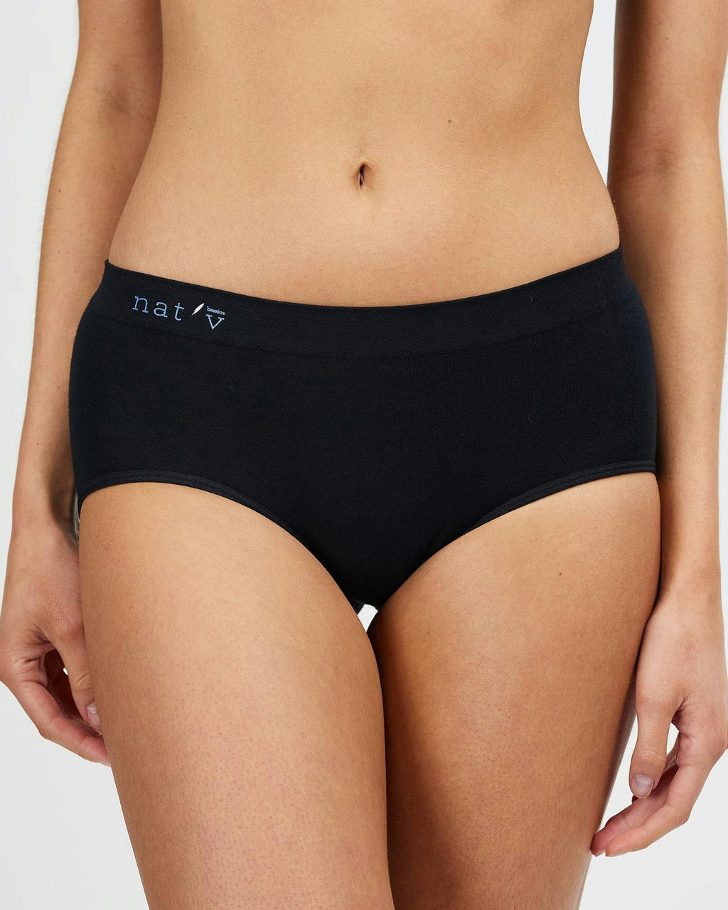 Classic Modal Full Brief Underwear 7 Pack - Black