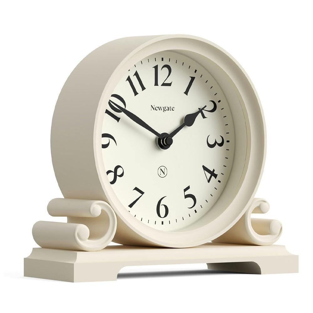 Newgate Divisadero Mantel Clock-Vanilla Cream