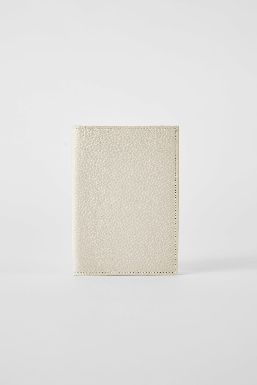 Leather Passport Holder | White
