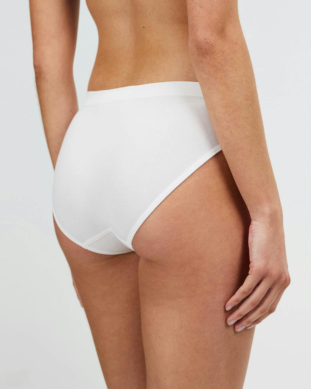Callie Modal Bikini Brief Underwear 4 Pack - White