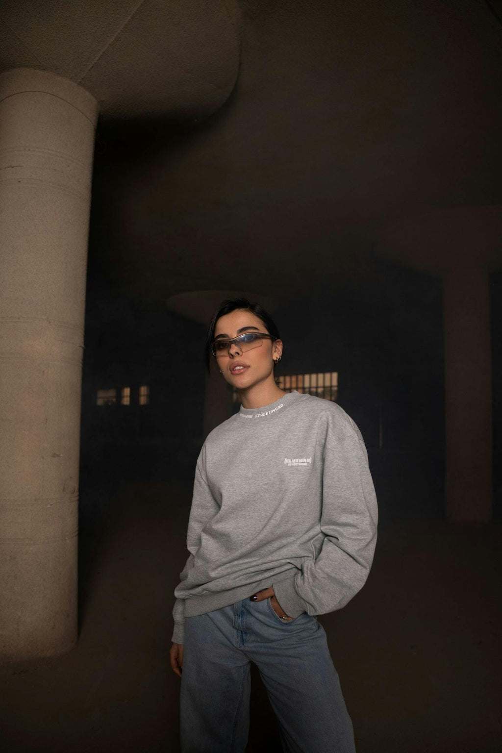 Clubman ‘Cloud Drift’ Sweater