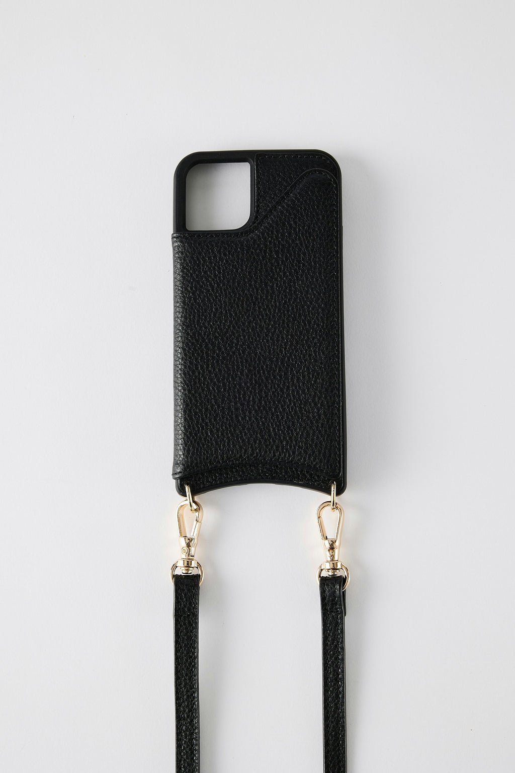 Crossbody iPhone Case | Black Gold