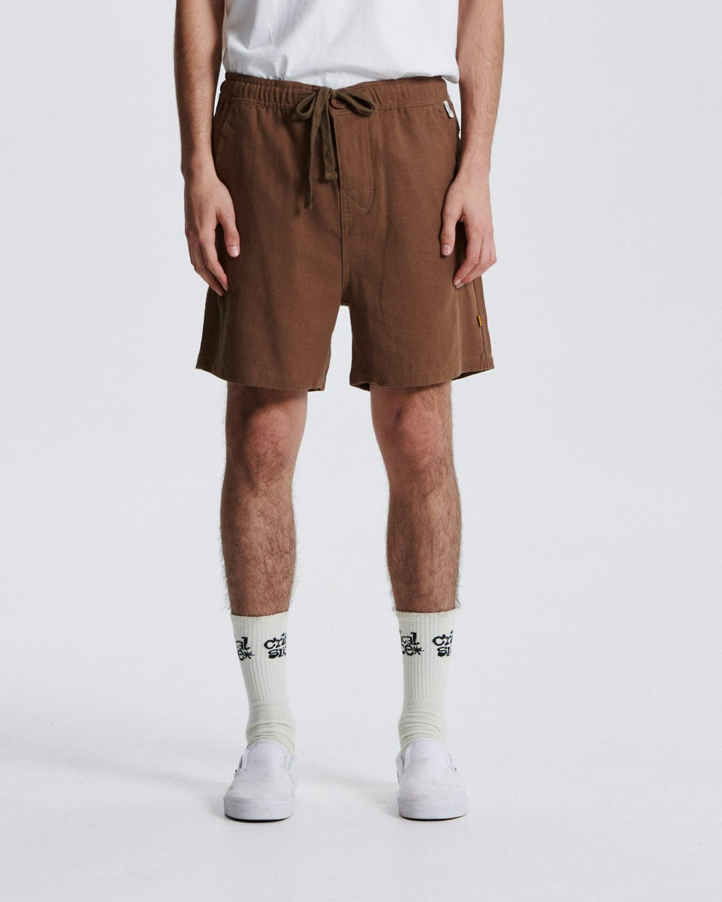 Cruiser Linen Short - Tobacco