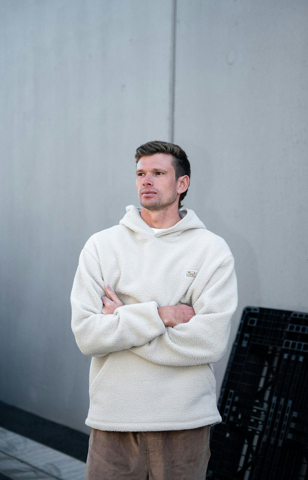 After Surf Sherpa Hoodie - Natural