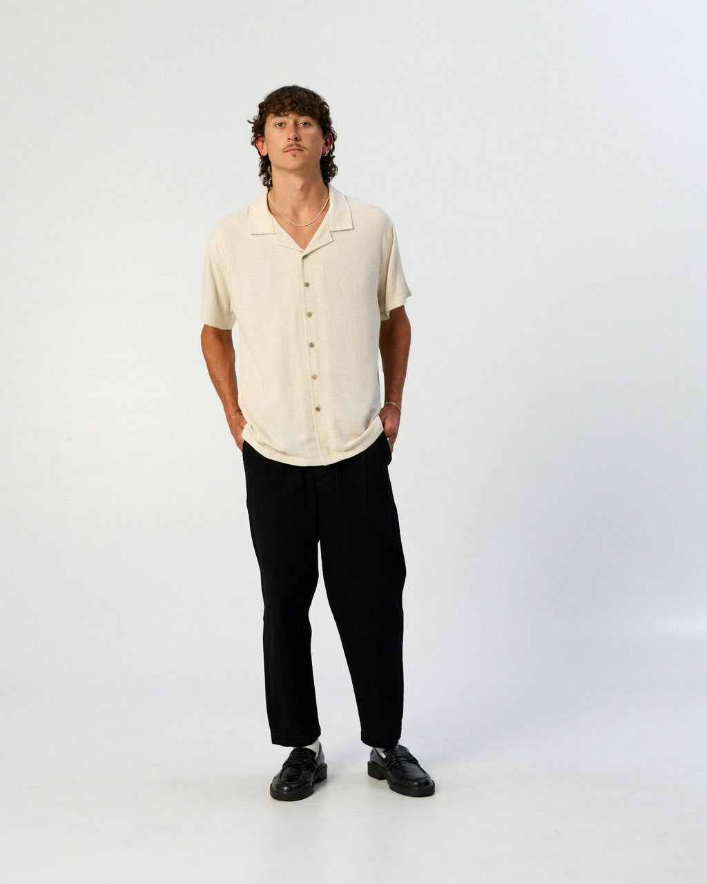 Ernie Resort Shirt - Oatmeal