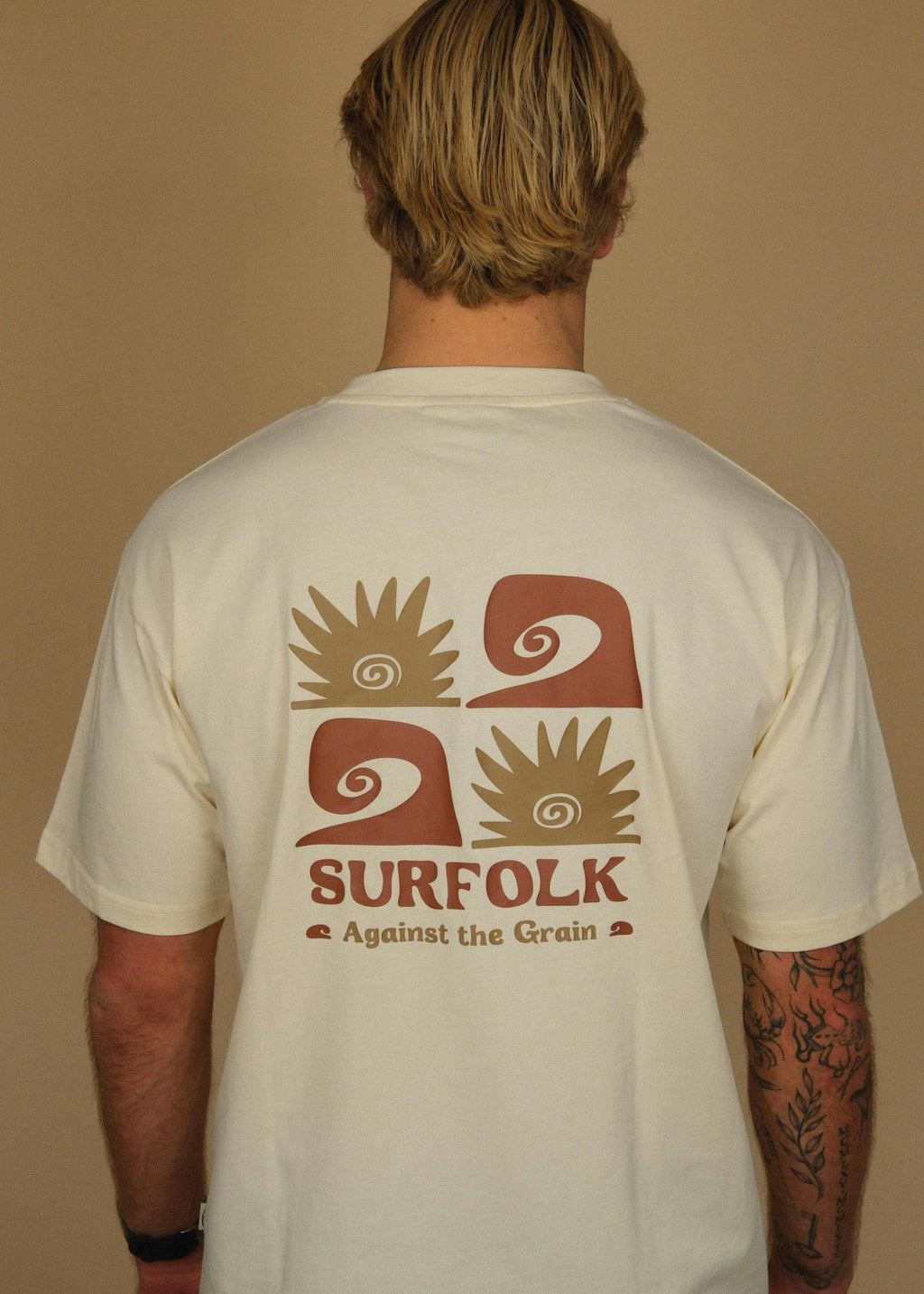 Vintage Grain Unisex Tee - Natural