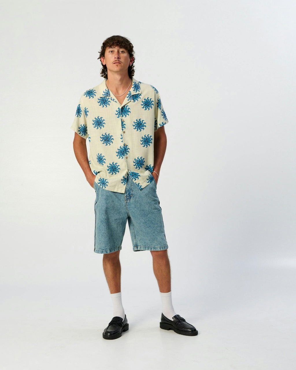 Morning Resort Shirt - Ecru