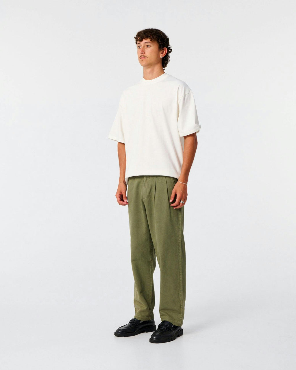 Harro Twill Pant - Dusty Green