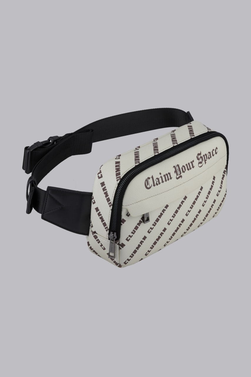 Clubman Classic Belt Bag - Cream