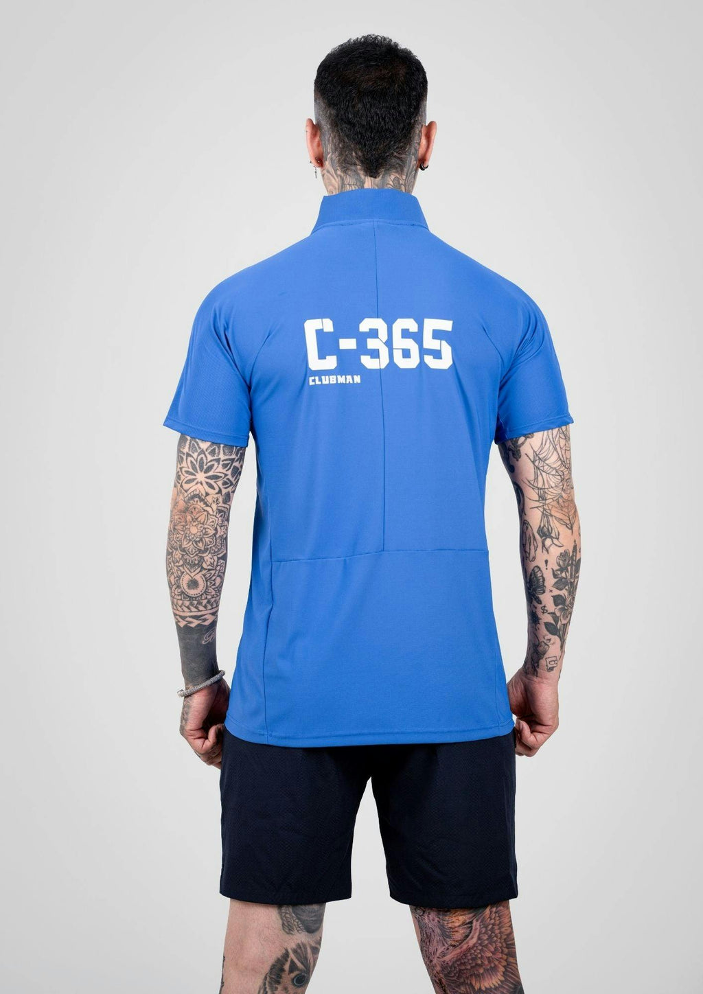 C-365 Strike Zip Tee (Model 825321) - Blue