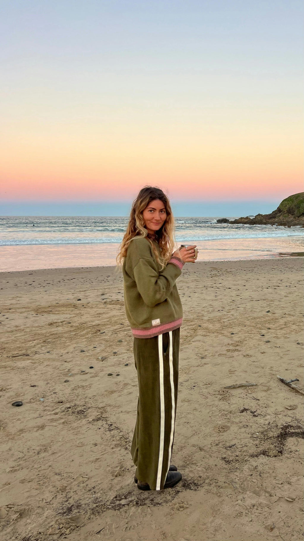 Khaki Knit Jumper