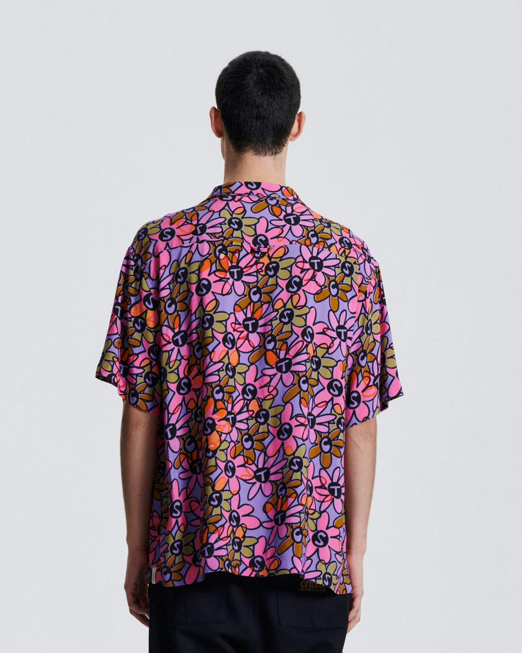Crazed Jumbo Resort Shirt - Lavender