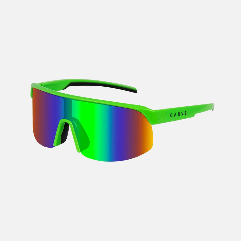 Velocity HD - Gloss Lime Frame, Rose Lens with Green Iridium