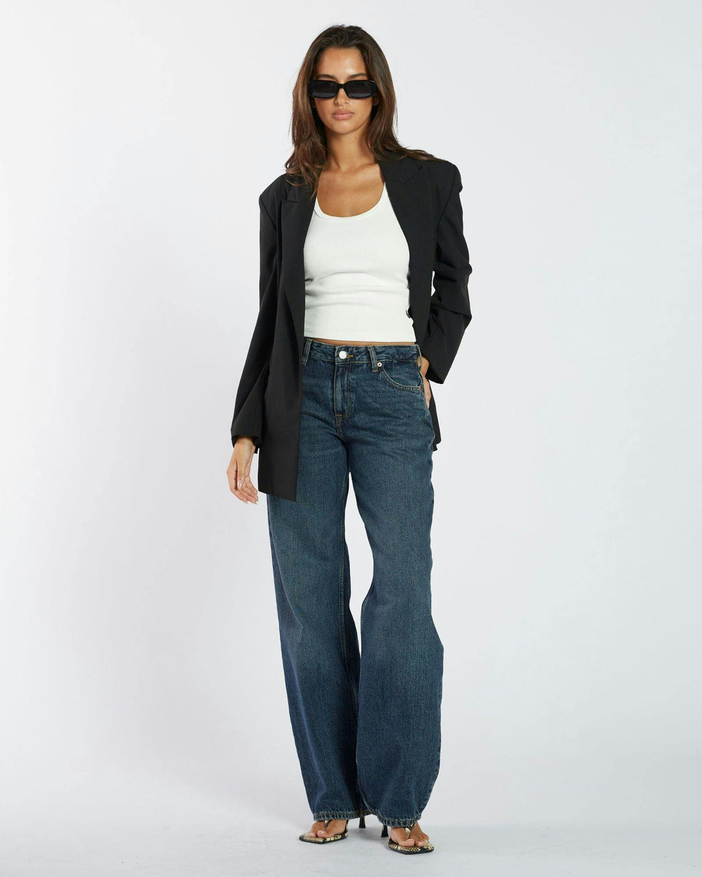 Hill Low Relaxed Jeans - Canyon Dark Used