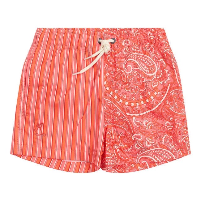 Ushuant Red Swim Shorts Kids