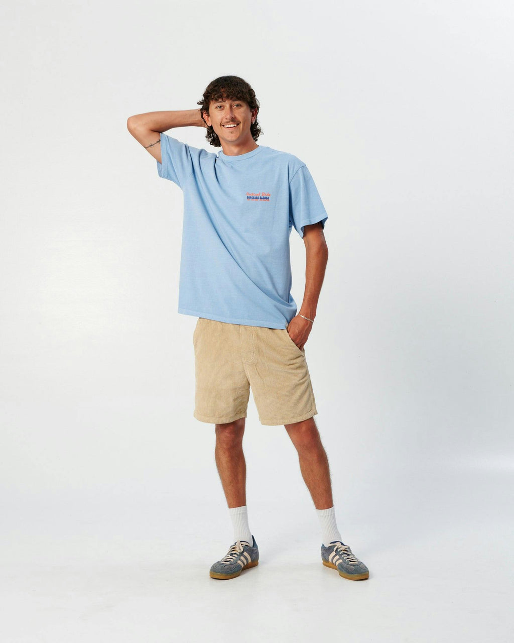 The Blends Tee - Powder Blue