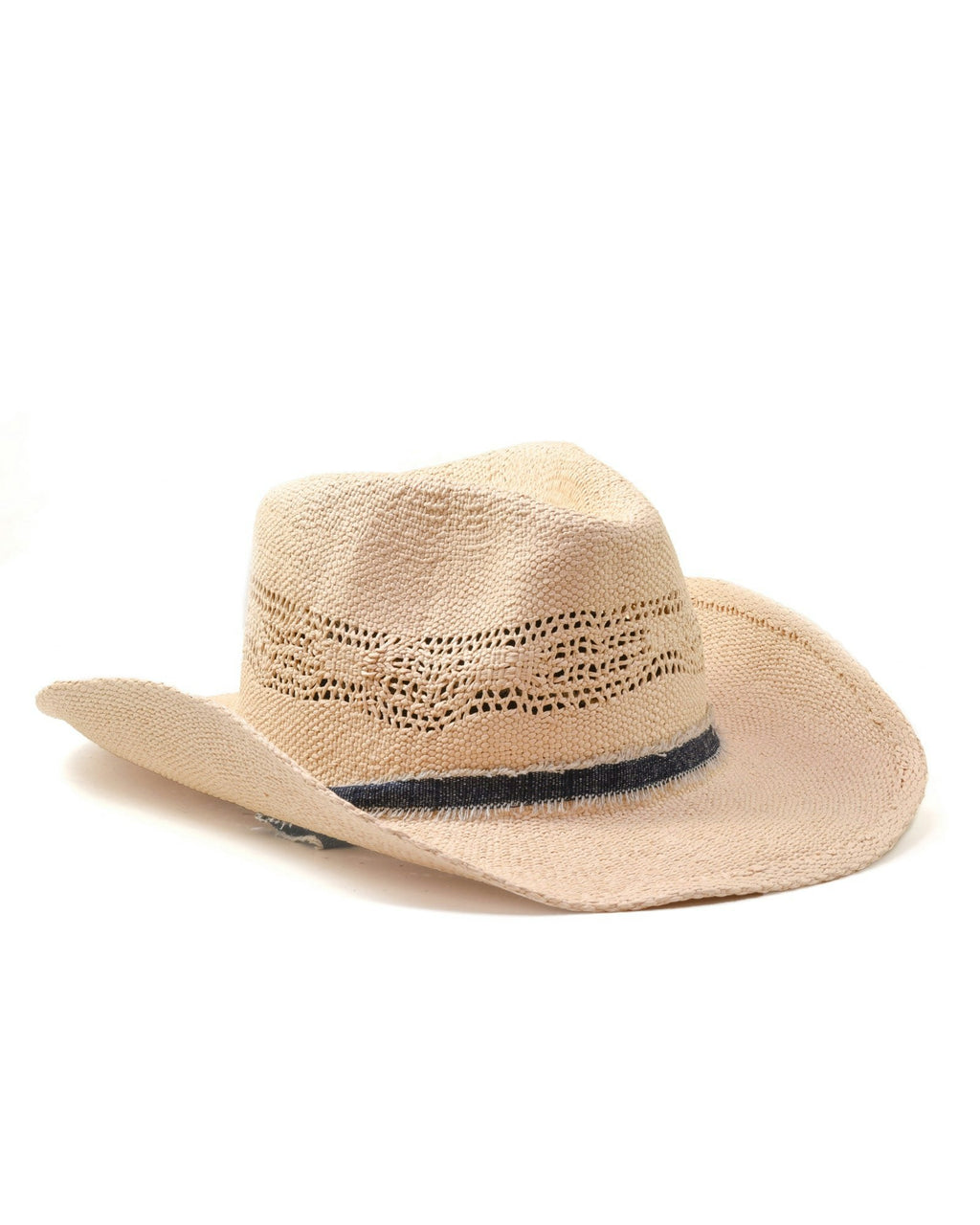The Sun Chaser Cowboy Straw Hat – Cream