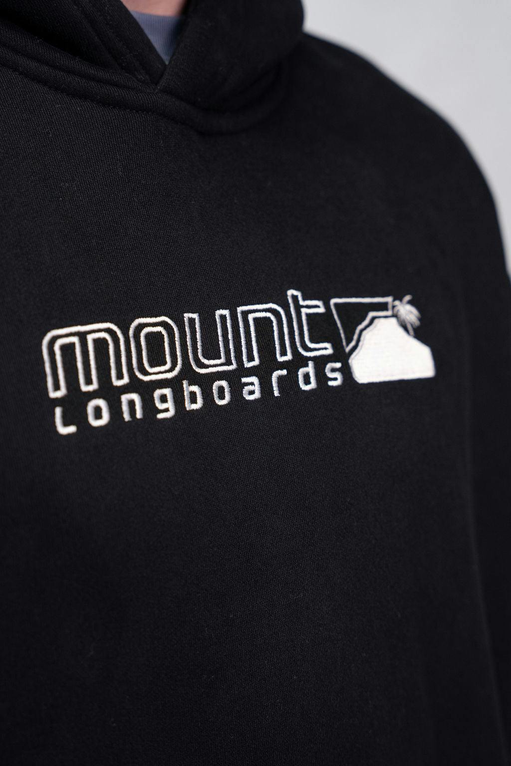 Y2K Mount Surf Hoodie - Black