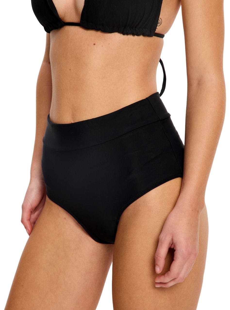 Swimwear Hi Waist Period Bikini Brief Super Black