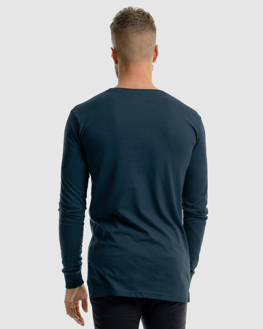 Saxon Embroidery Long Sleeve Tee