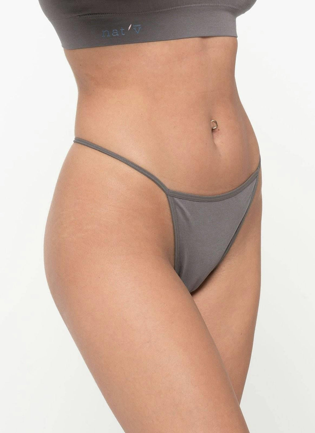 It's a G-String Modal Underwear - Slate